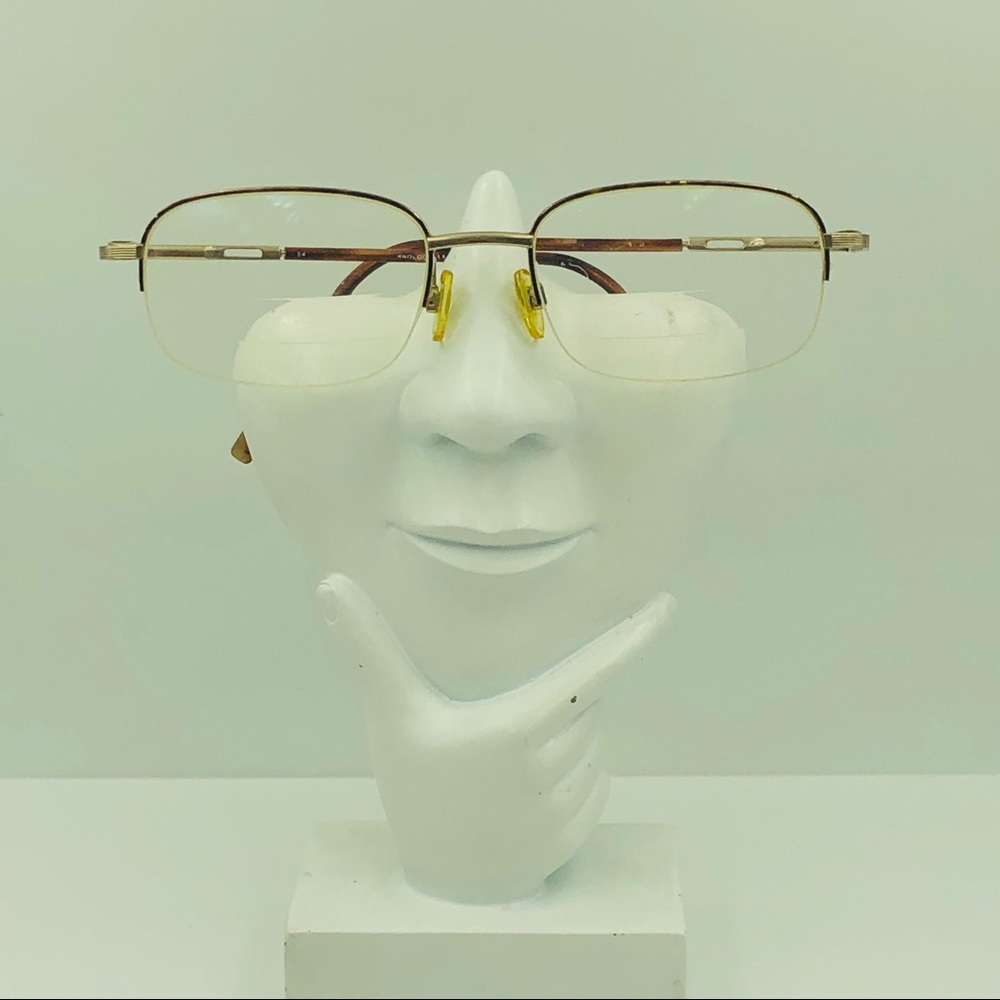 Vintage Innovative Technology Gold Glasses Frames